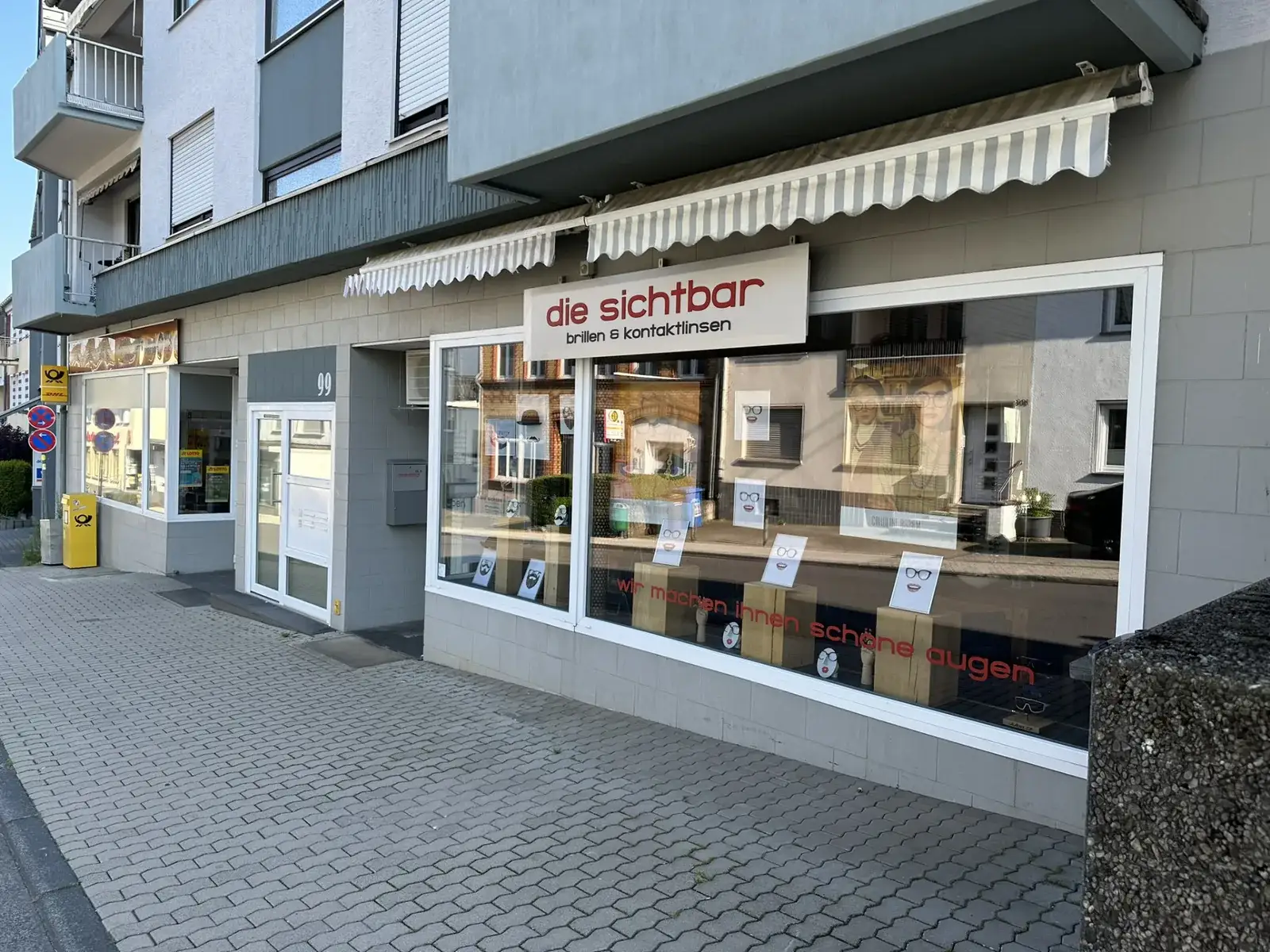 Ladenfront von die sichtbar in Koblenz